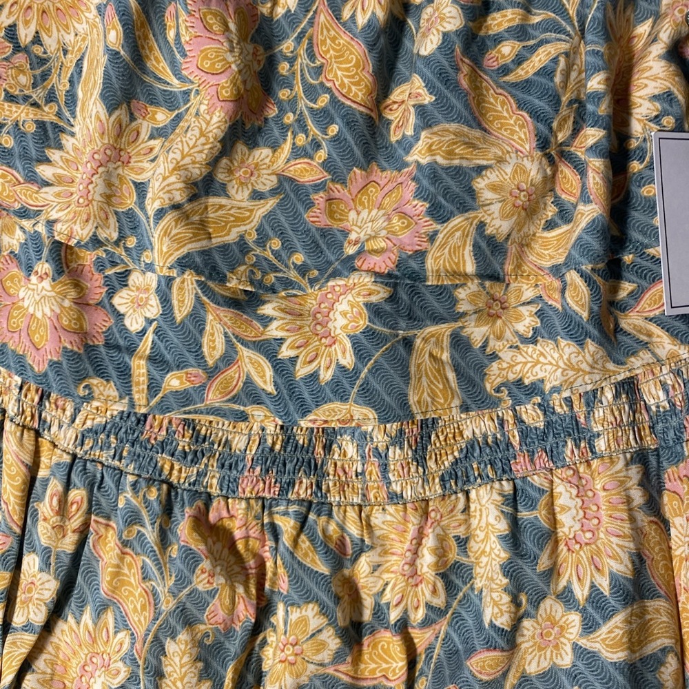 1.STATE‎ XL Tropic Ruffle Flounce Cascading Strapless Sleeveless NWT - Picture 5 of 5
